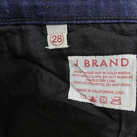 J Brand pencil leg venom waxed jeans size 28 - Picture 4 of 6